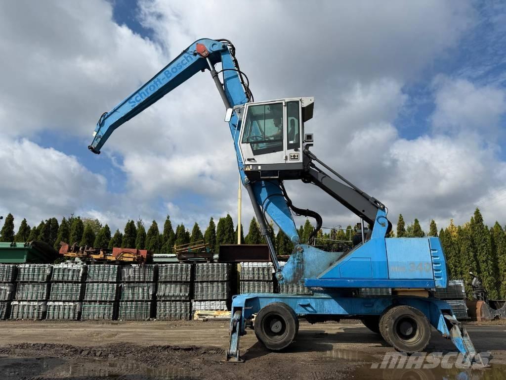 Terex Fuchs MHL 340 Manipuladores de resíduos / indústria