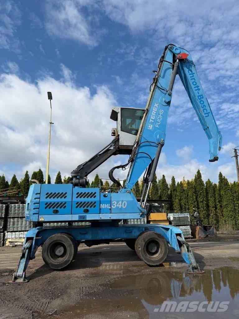 Terex Fuchs MHL 340 Manipuladores de resíduos / indústria