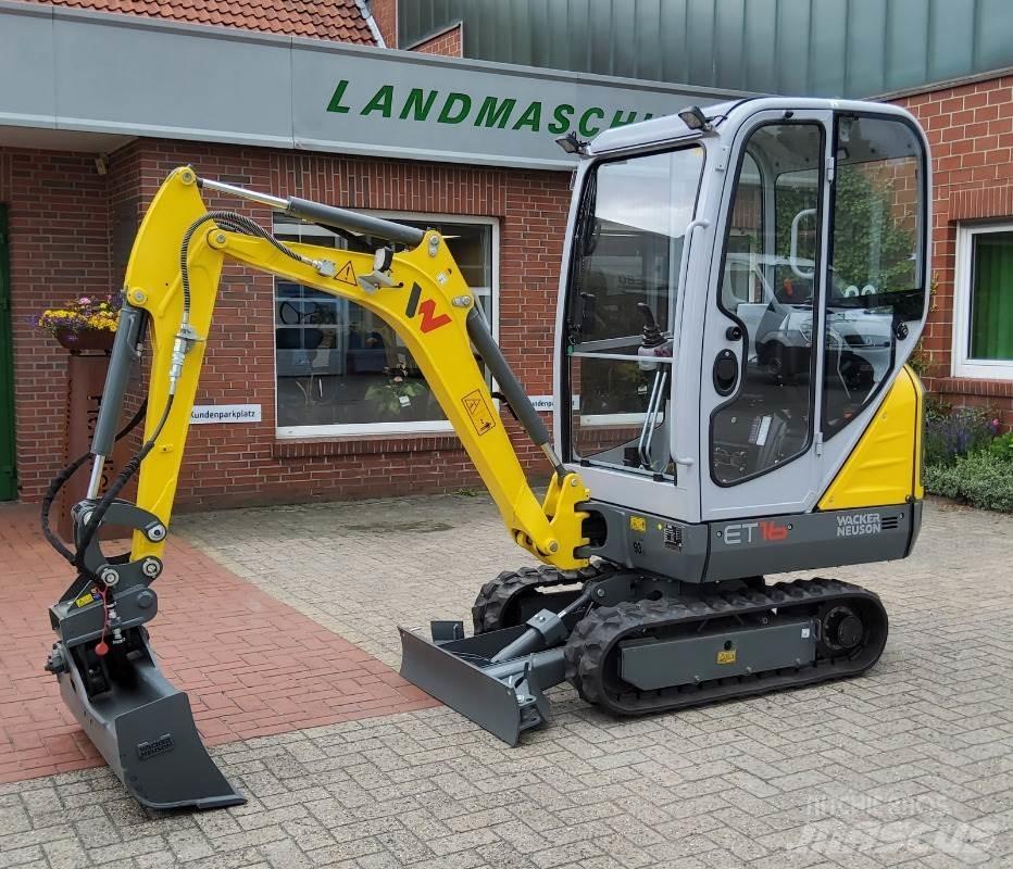 Wacker ET 16 Mini Escavadoras <7t
