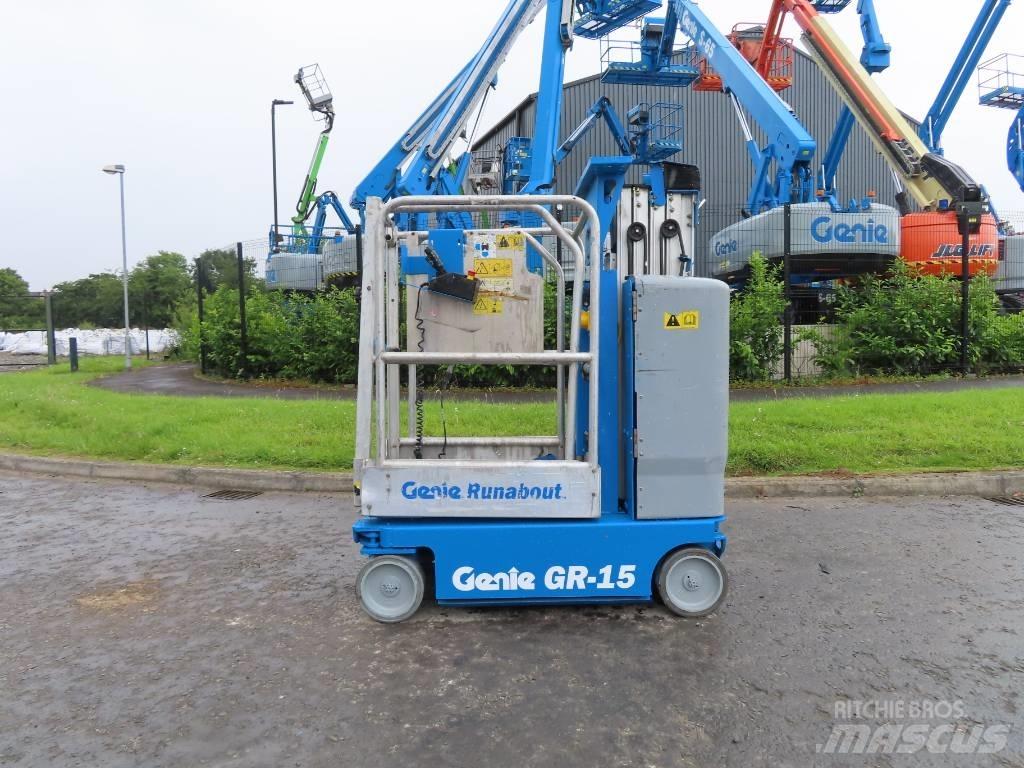 Genie GR 15 Plataformas de Mastro Vertical