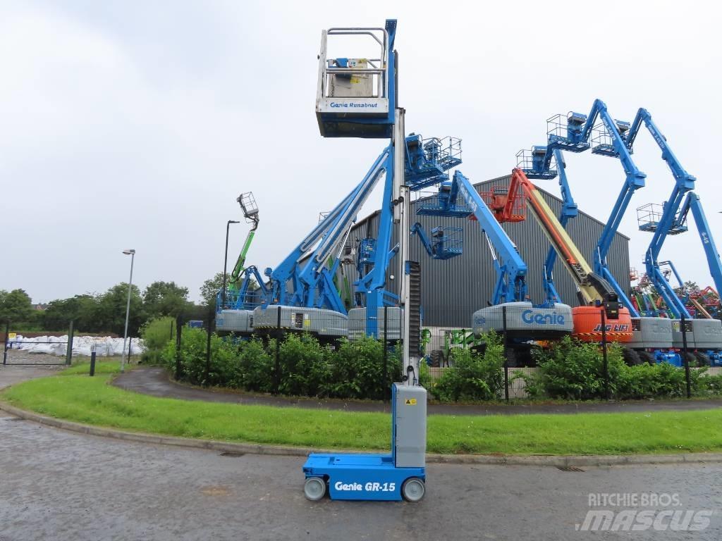 Genie GR 15 Plataformas de Mastro Vertical