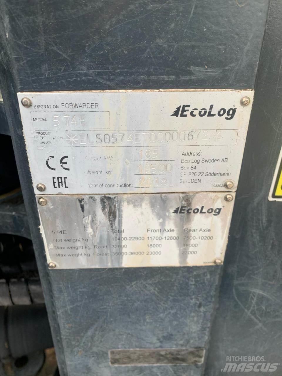 Eco Log 574 E Forwarders florestais