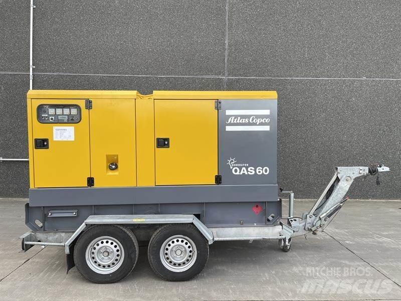 Atlas Copco QAS 60 Geradores Diesel