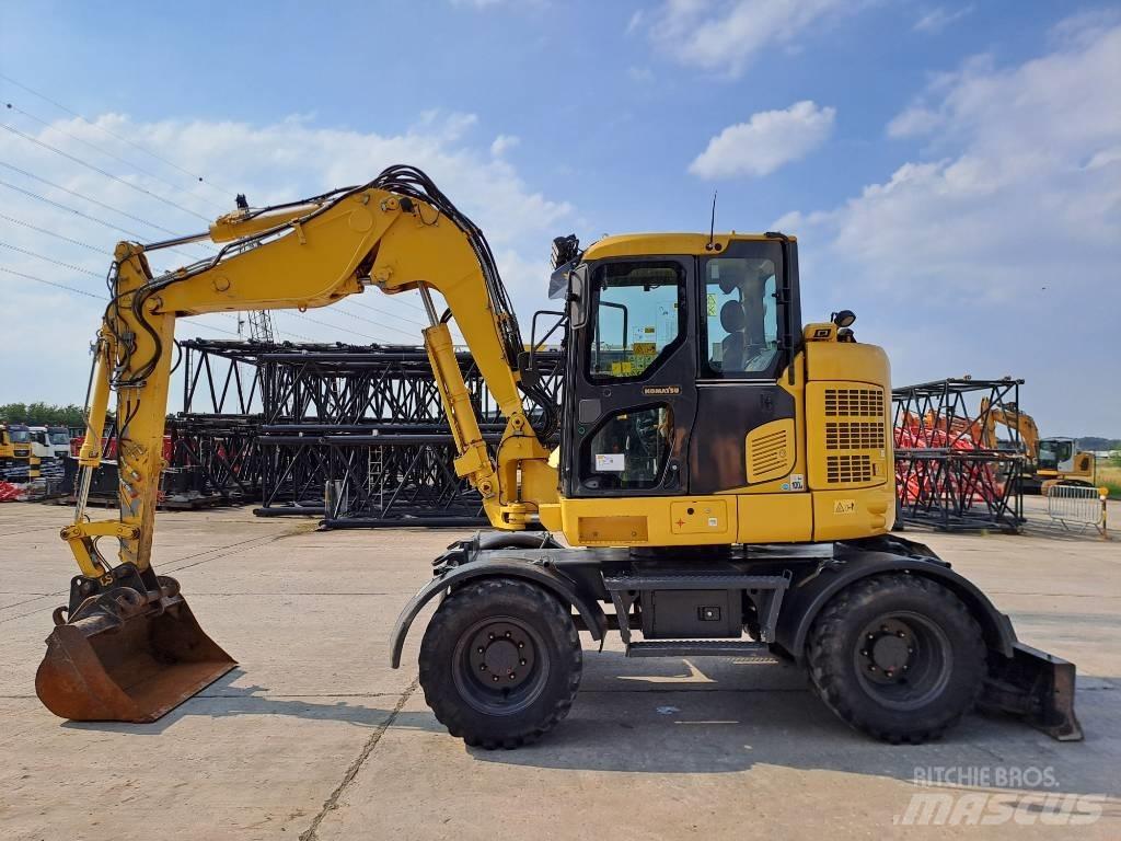 Komatsu PW118MR-11 Escavadoras de rodas