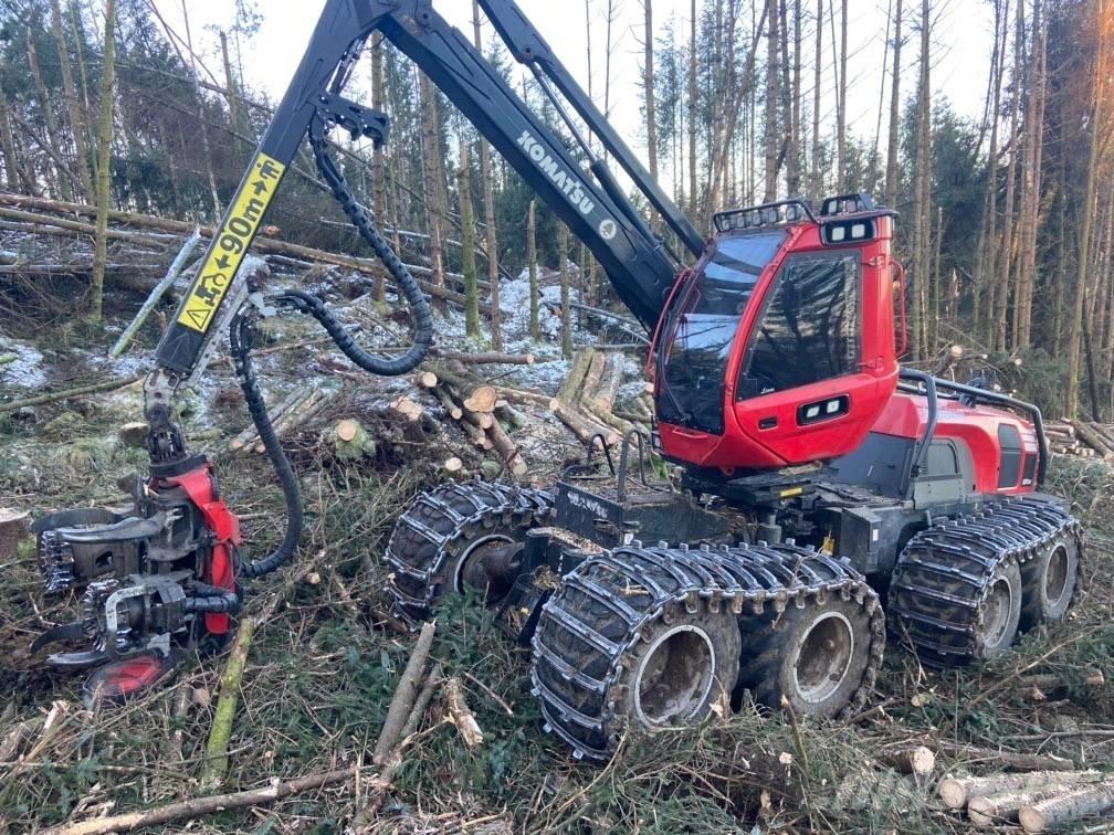 Komatsu 931XC Processadores florestais