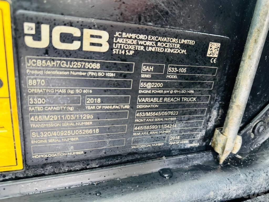JCB 533-105 Manipuladores telescópicos
