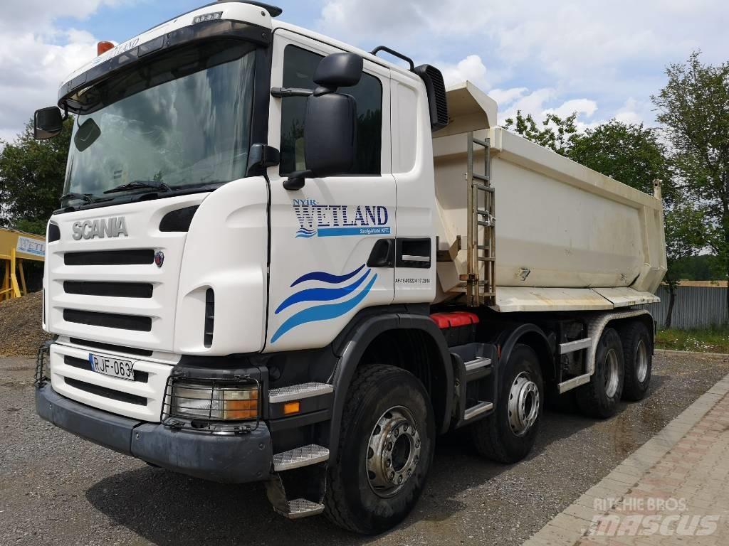 Scania G 480, 8x4 Camiões basculantes