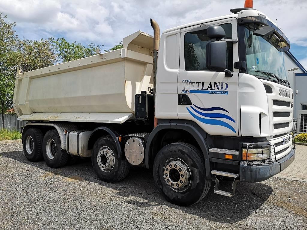 Scania G 480, 8x4 Camiões basculantes