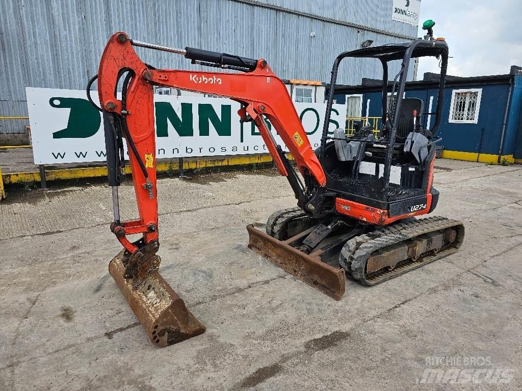Kubota U 27-4 Mini Escavadoras <7t