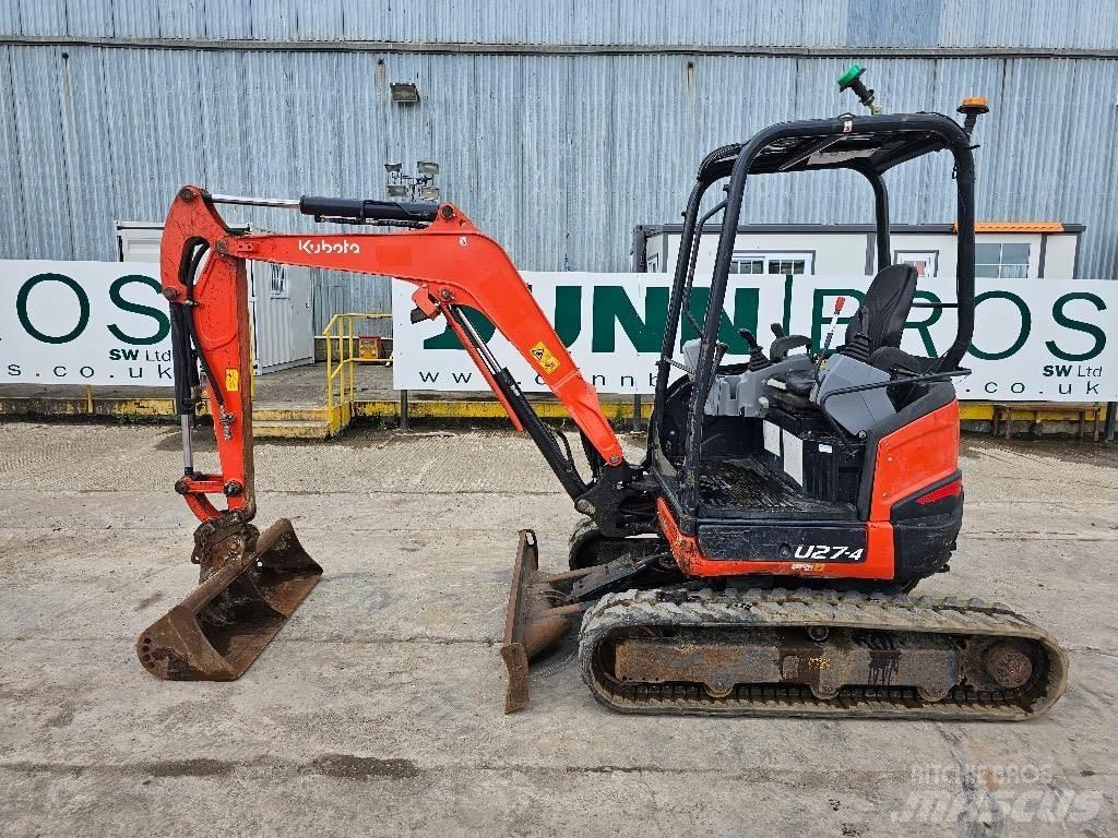 Kubota U 27-4 Mini Escavadoras <7t