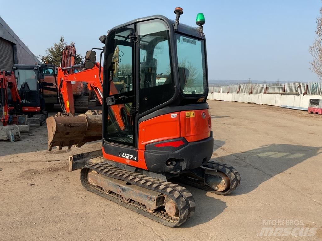 Kubota U27-4 Mini Escavadoras <7t