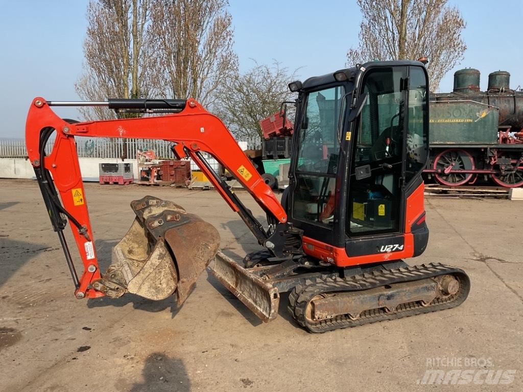 Kubota U27-4 Mini Escavadoras <7t