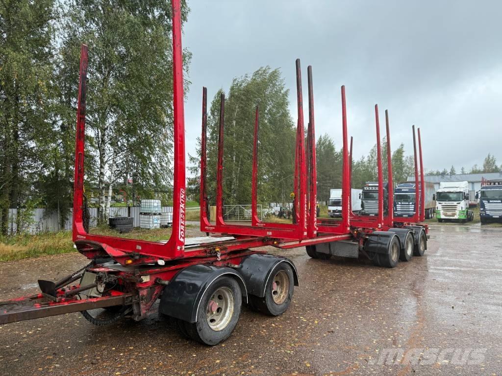 Weckman 5 AVP 7800 Reboques de transporte de troncos