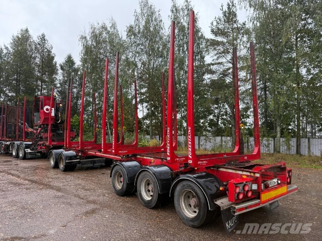 Weckman 5 AVP 7800 Reboques de transporte de troncos