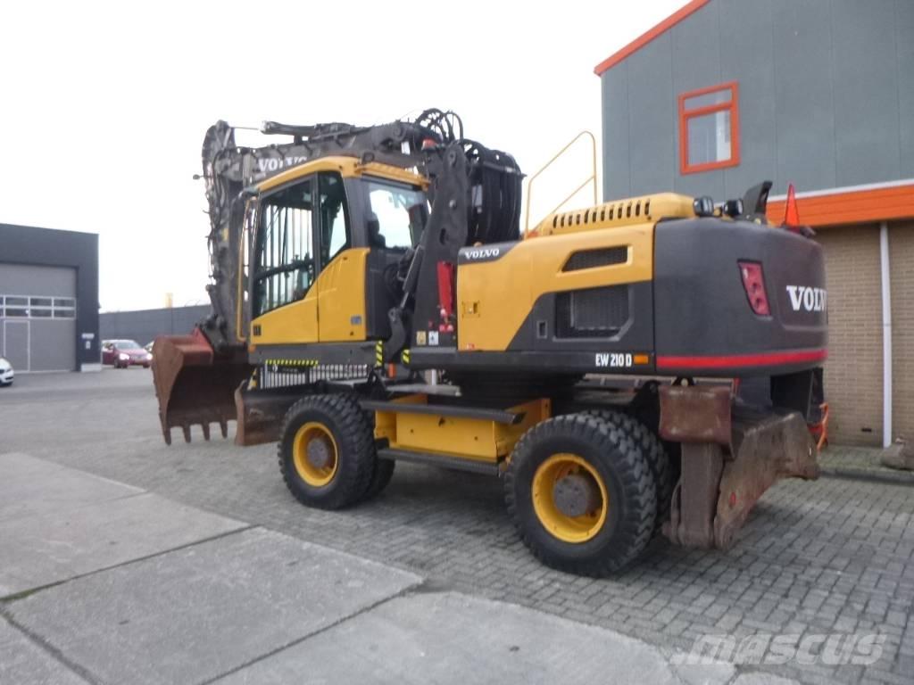 Volvo EW 210 D Escavadoras de rodas