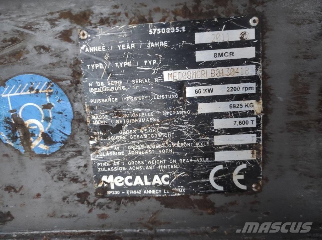 Mecalac 8 M CR Escavadoras de rastos