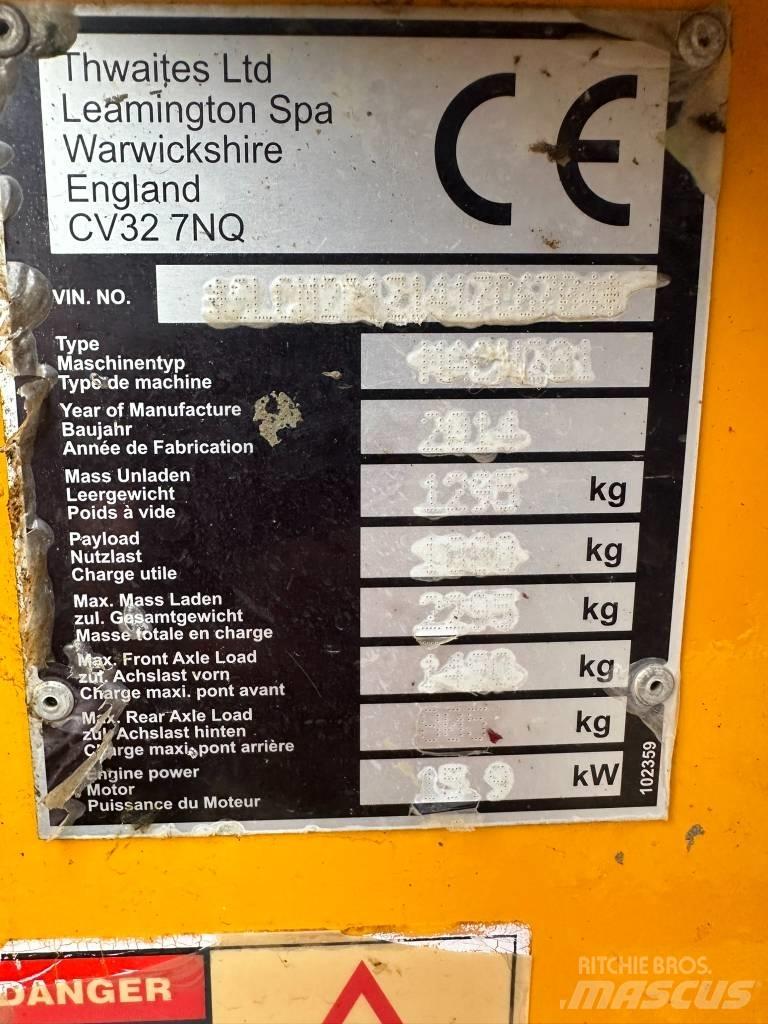 Thwaites 1 ton Dumpers de obras
