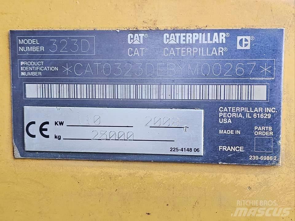 CAT 323 D L Escavadoras de rastos