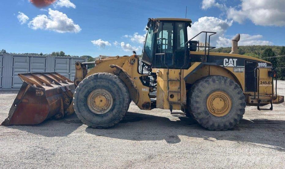 CAT 980G Pás carregadoras de rodas
