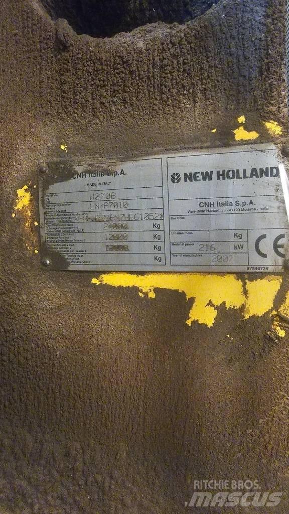 New Holland W 270 B Pás carregadoras de rodas