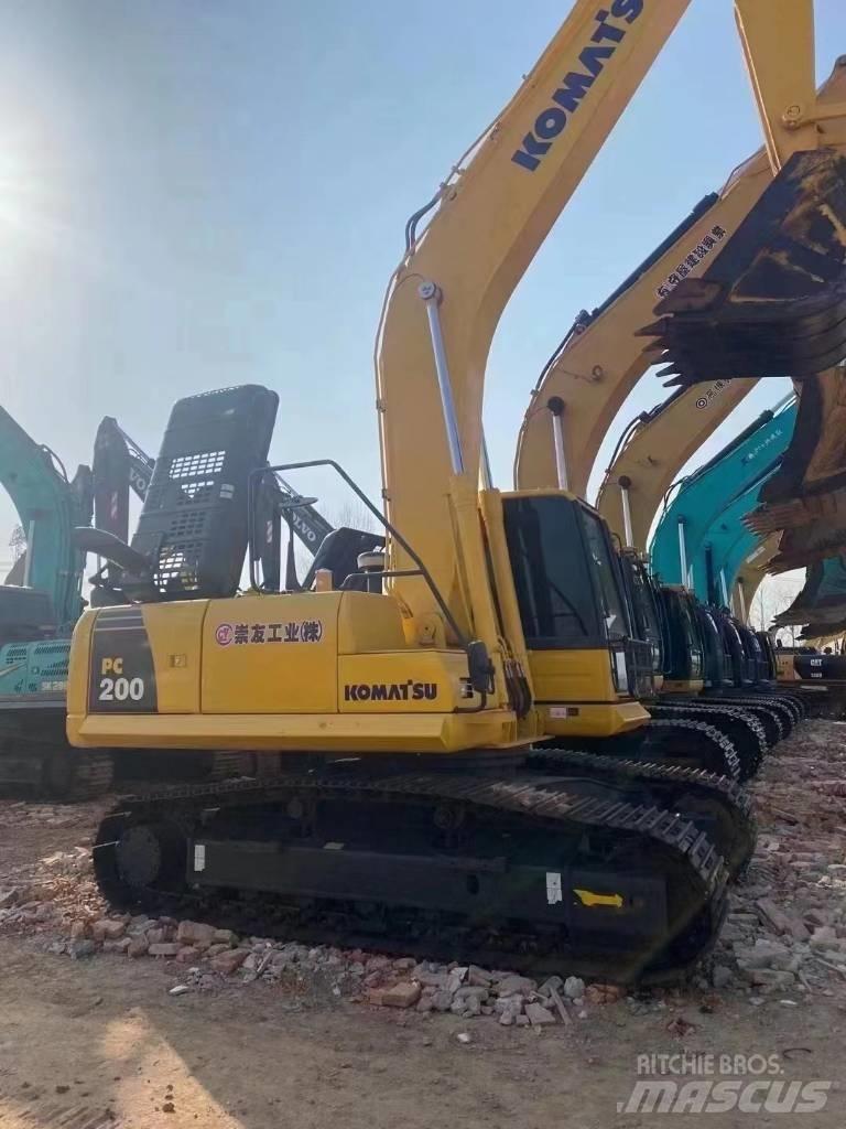 Komatsu pc200 Escavadoras de rastos