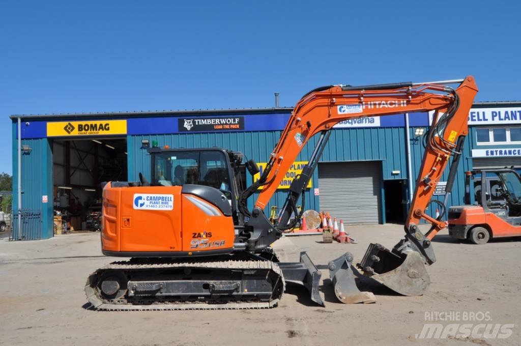 Hitachi ZX 95 USBR-7 Escavadoras Midi 7t - 12t