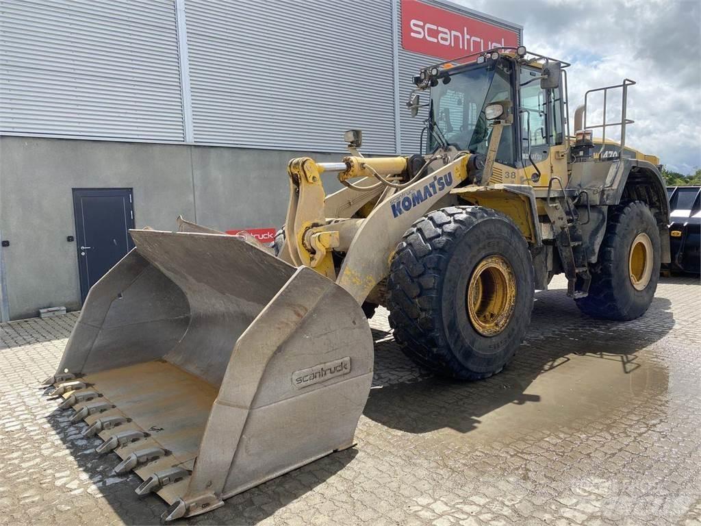 Komatsu WA470-7 Pás carregadoras de rodas