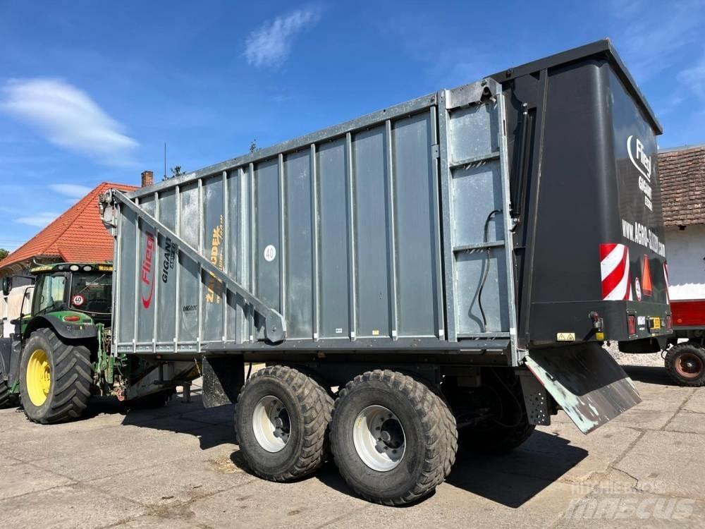Fliegl ASW 271 Semi Reboques estrado/caixa aberta