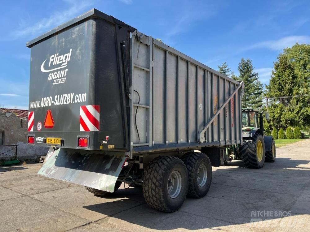 Fliegl ASW 271 Semi Reboques estrado/caixa aberta