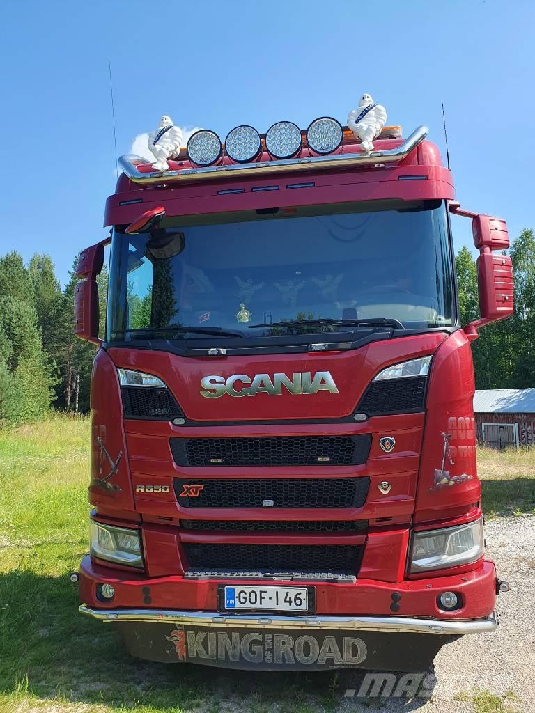 Scania R 650 Camiões de transporte de troncos