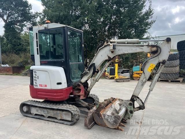 Takeuchi TB 23 R Mini Escavadoras <7t