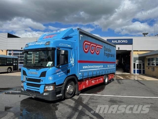 Scania P 370 Camiões caixa cortinas laterais