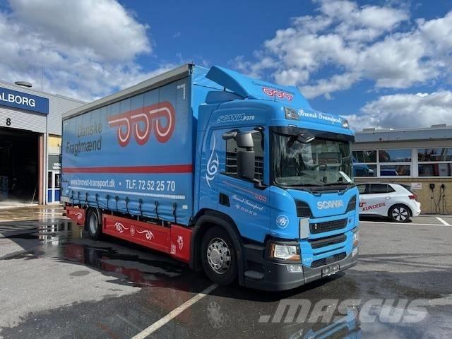 Scania P 370 Camiões caixa cortinas laterais