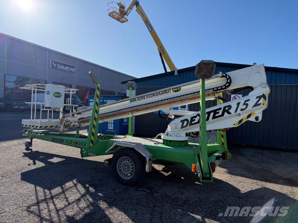 Dexter 15 Z Plataformas aéreas montadas em atrelados