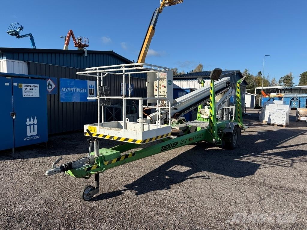 Dexter 15 Z Plataformas aéreas montadas em atrelados