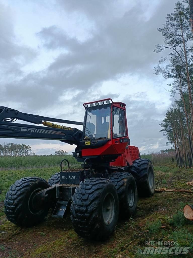 Komatsu 911.5 Processadores florestais