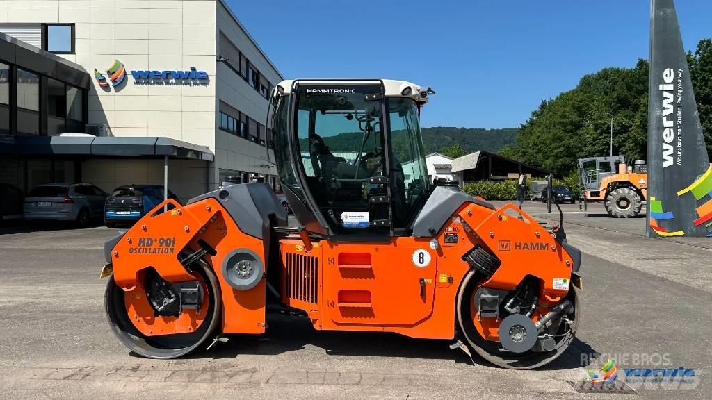 Hamm HD+ 90i VO-S Cilindros Compactadores tandem
