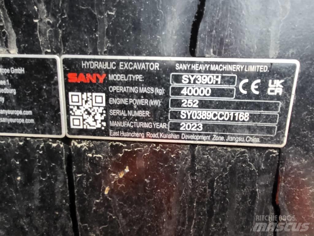 Sany SY390H Escavadoras de rastos