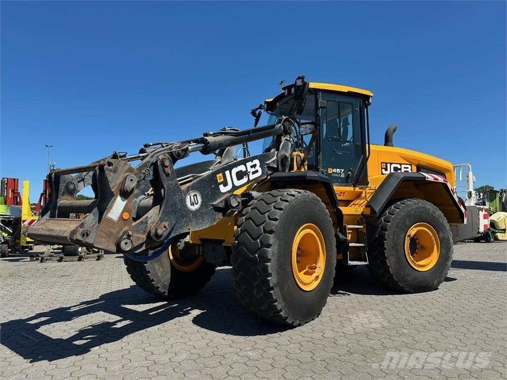 JCB 457 Agri Pás carregadoras de rodas