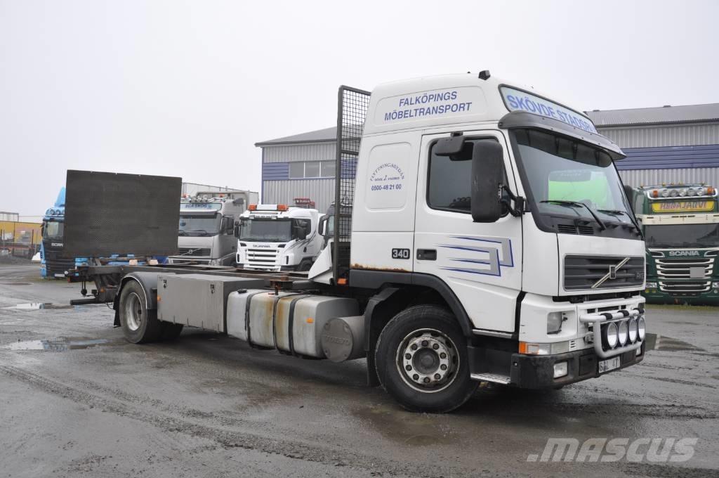 Volvo FM12 380 4X2 Camiões porta-contentores