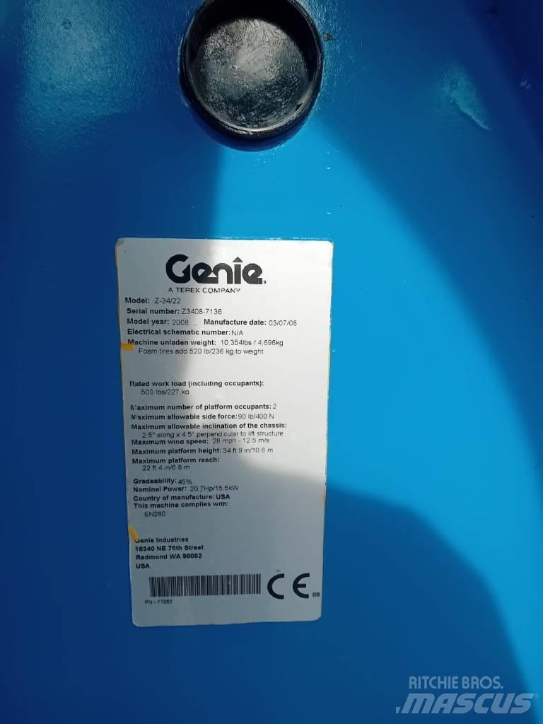 Genie Z 34/22 N Elevadores braços articulados