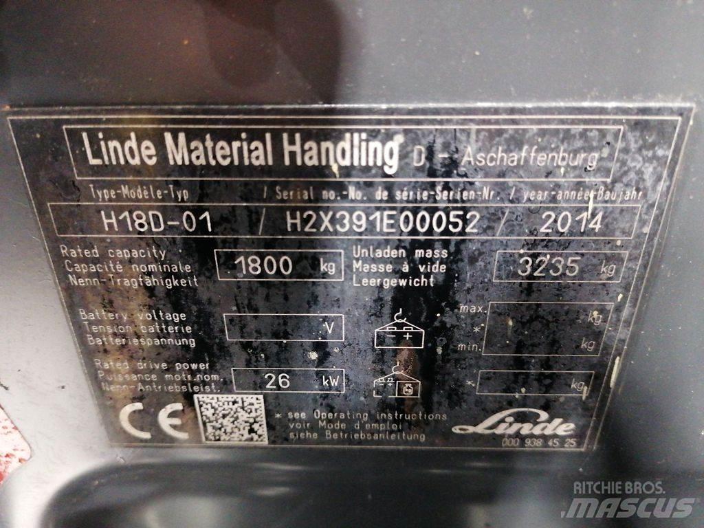 Linde H18D-01 Empilhadores Diesel