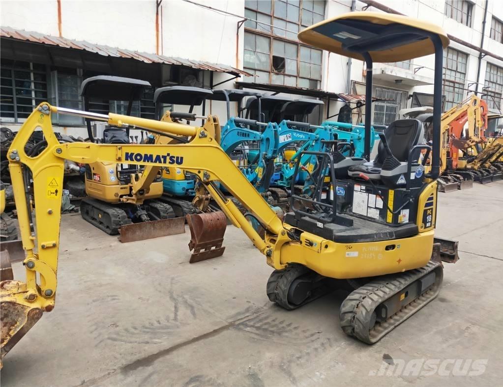 Komatsu PC18MR-3 Mini Escavadoras <7t