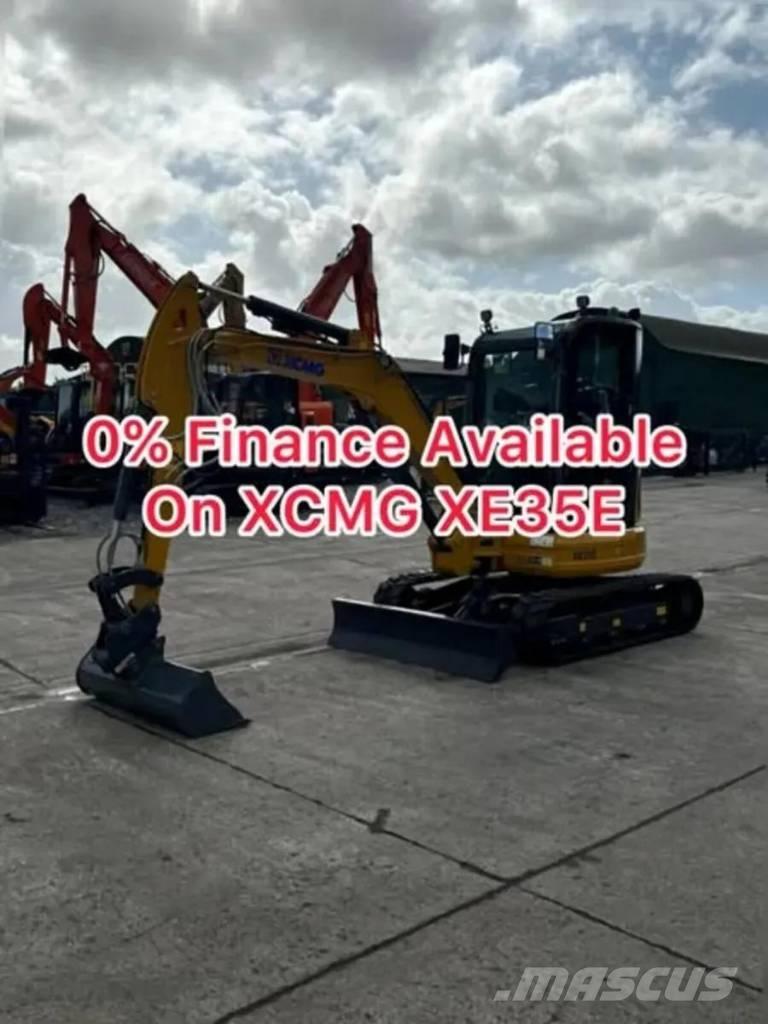 XCMG XE35E Mini Escavadoras <7t