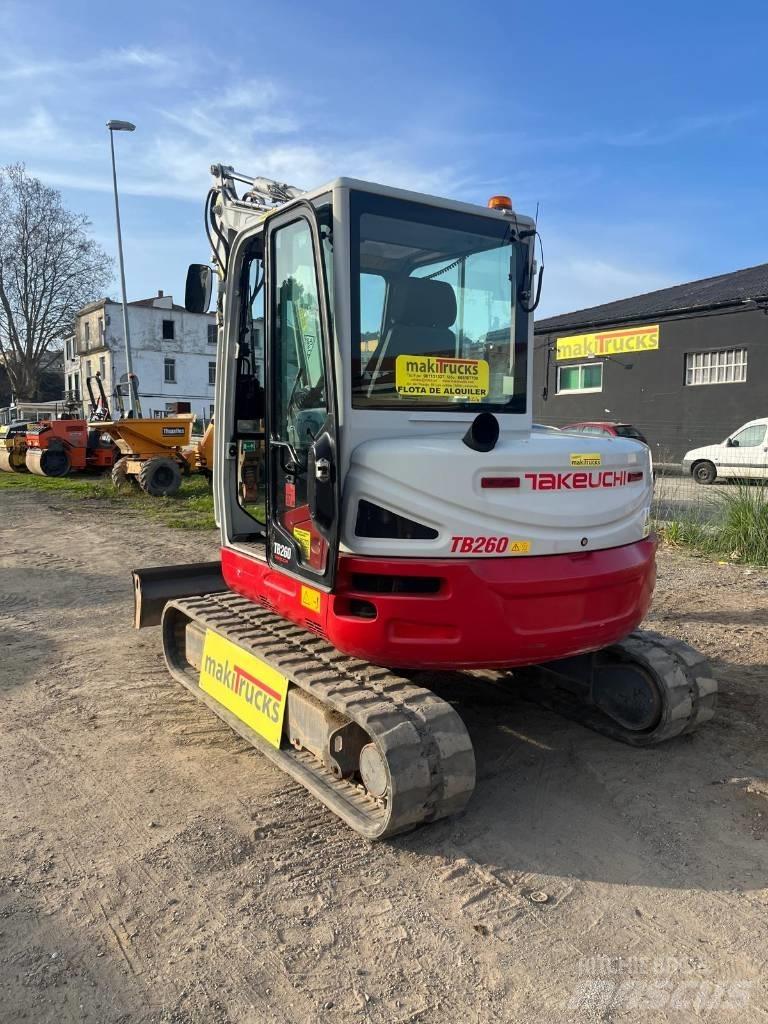 Takeuchi TB260 Mini Escavadoras <7t