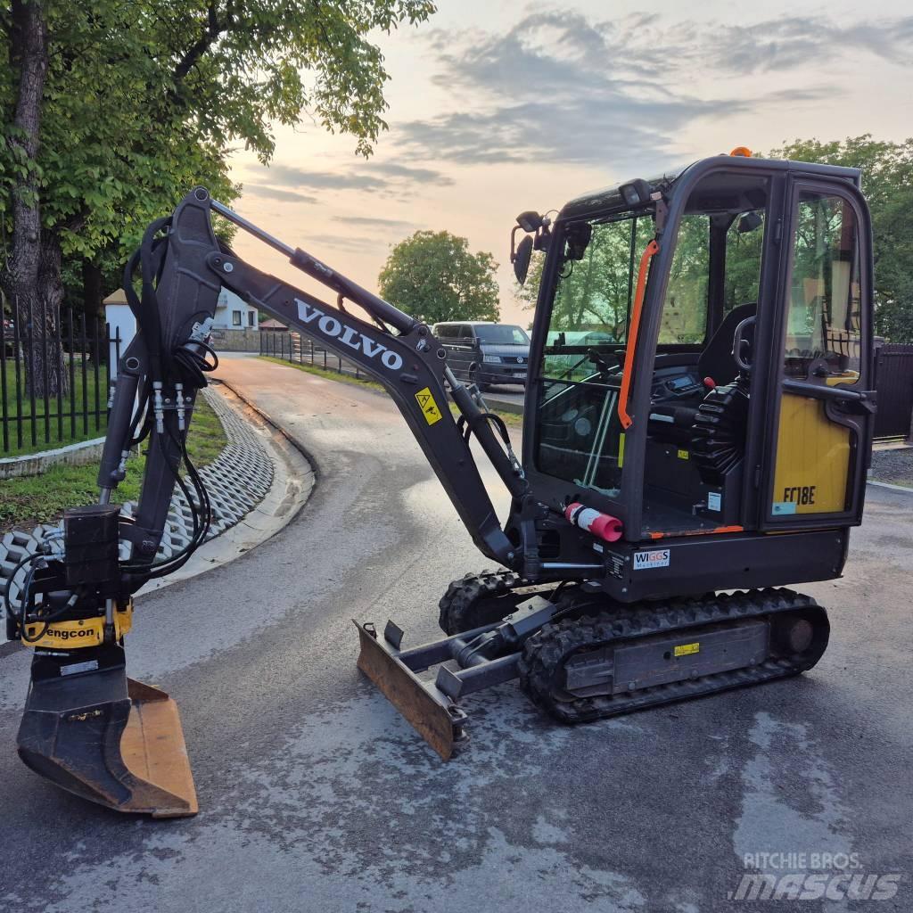 Volvo EC 18 E Mini Escavadoras <7t