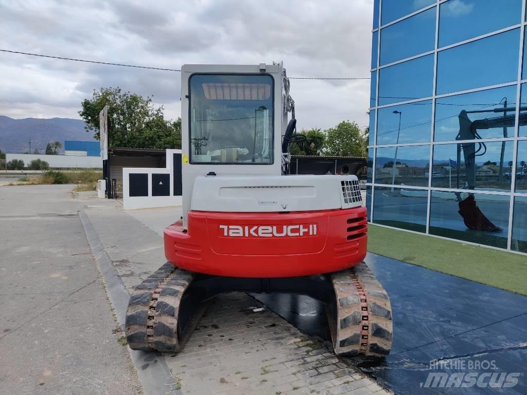 Takeuchi TB 80 FR Mini Escavadoras <7t