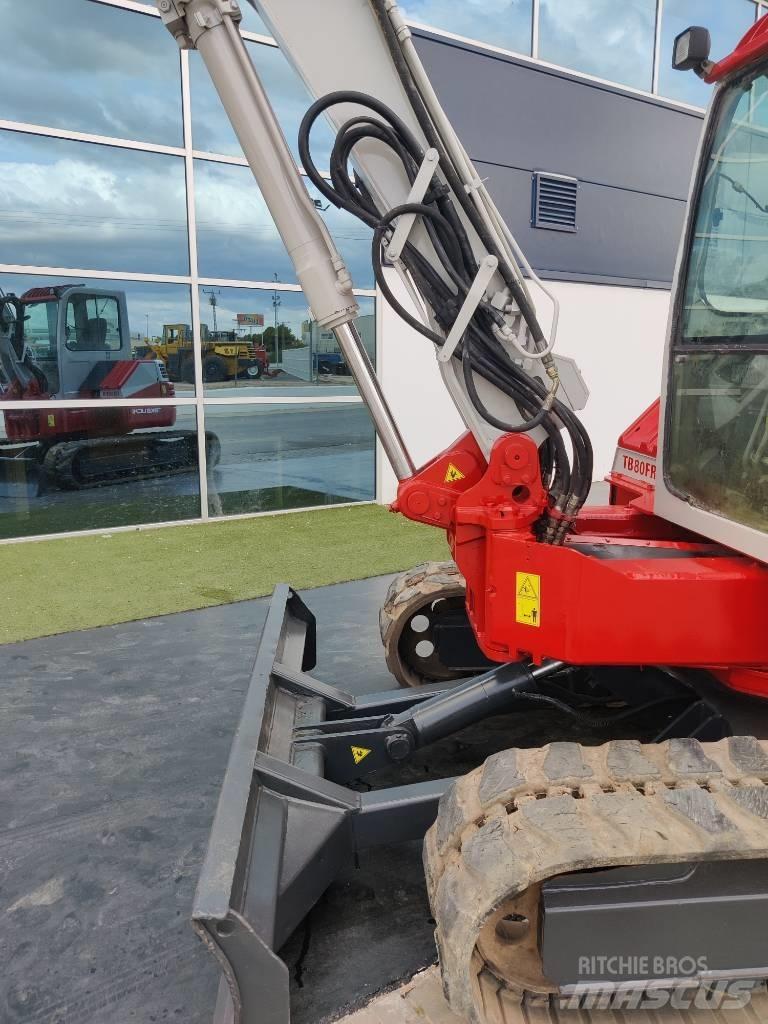 Takeuchi TB 80 FR Mini Escavadoras <7t