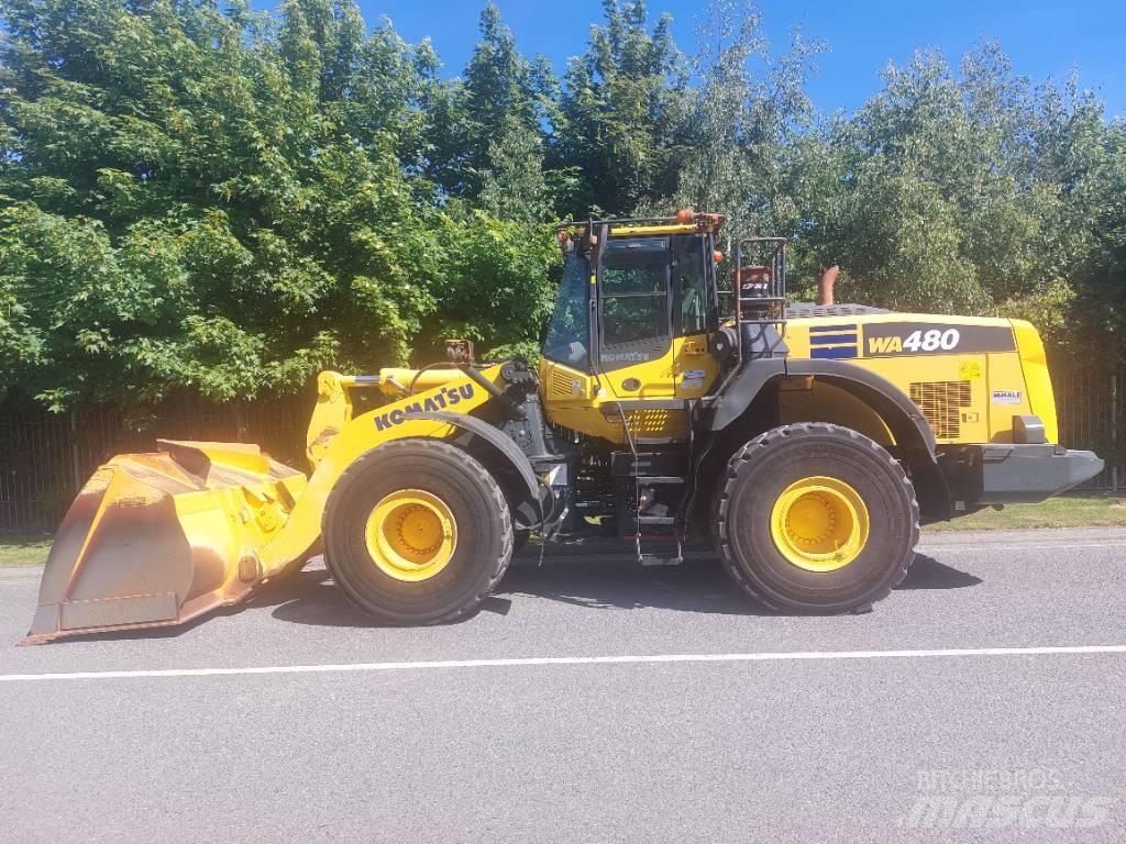 Komatsu WA480-8 Pás carregadoras de rodas