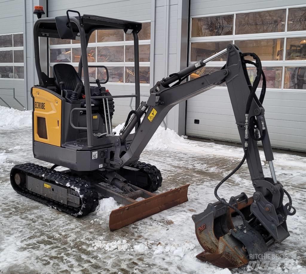 Volvo ECR18E Mini Escavadoras <7t